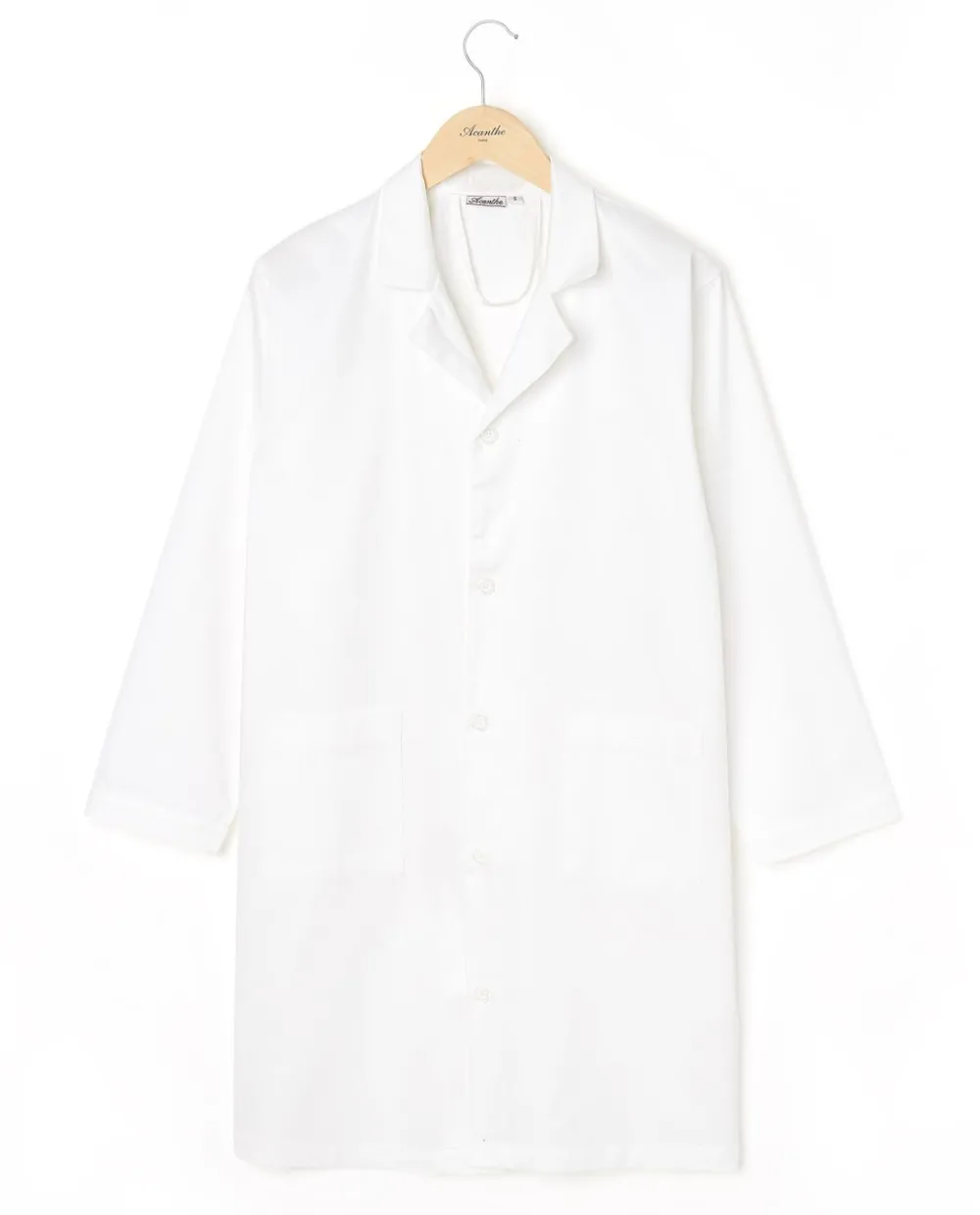 Acanthe Blouse de chimie mixte 100% coton Blanc Cheap