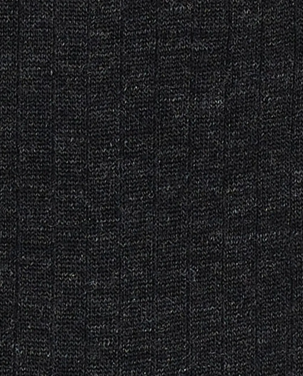 Acanthe chaussettes merinos côtes plates Anthracite Outlet