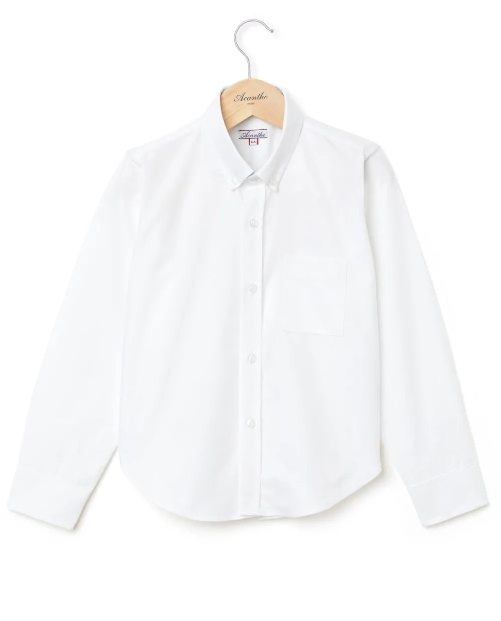 Acanthe chemise oxford ml G Blanc Shop