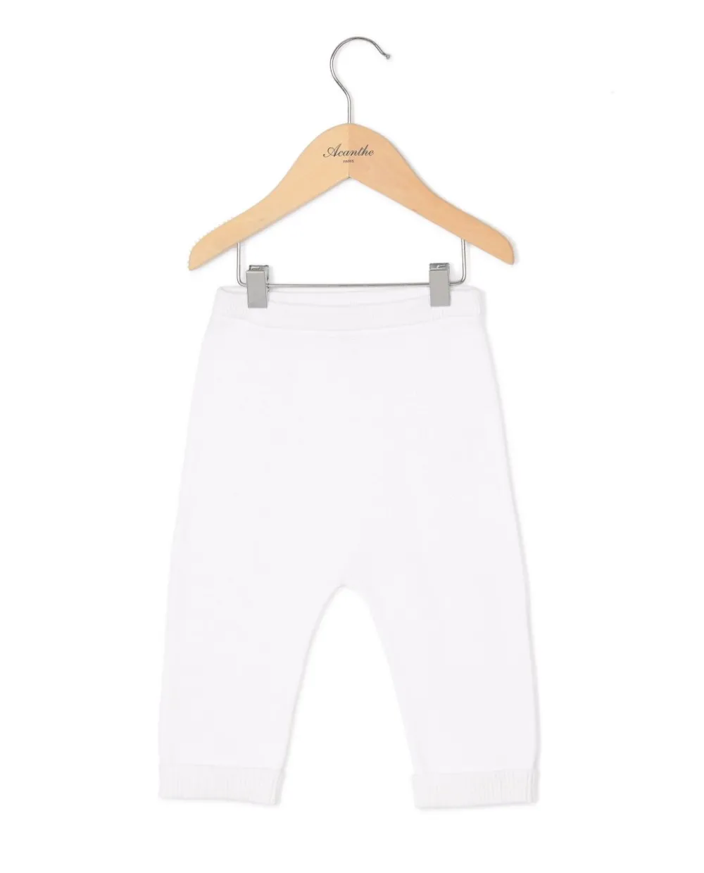 Acanthe Pantalon point mousse sans pieds Blanc Hot