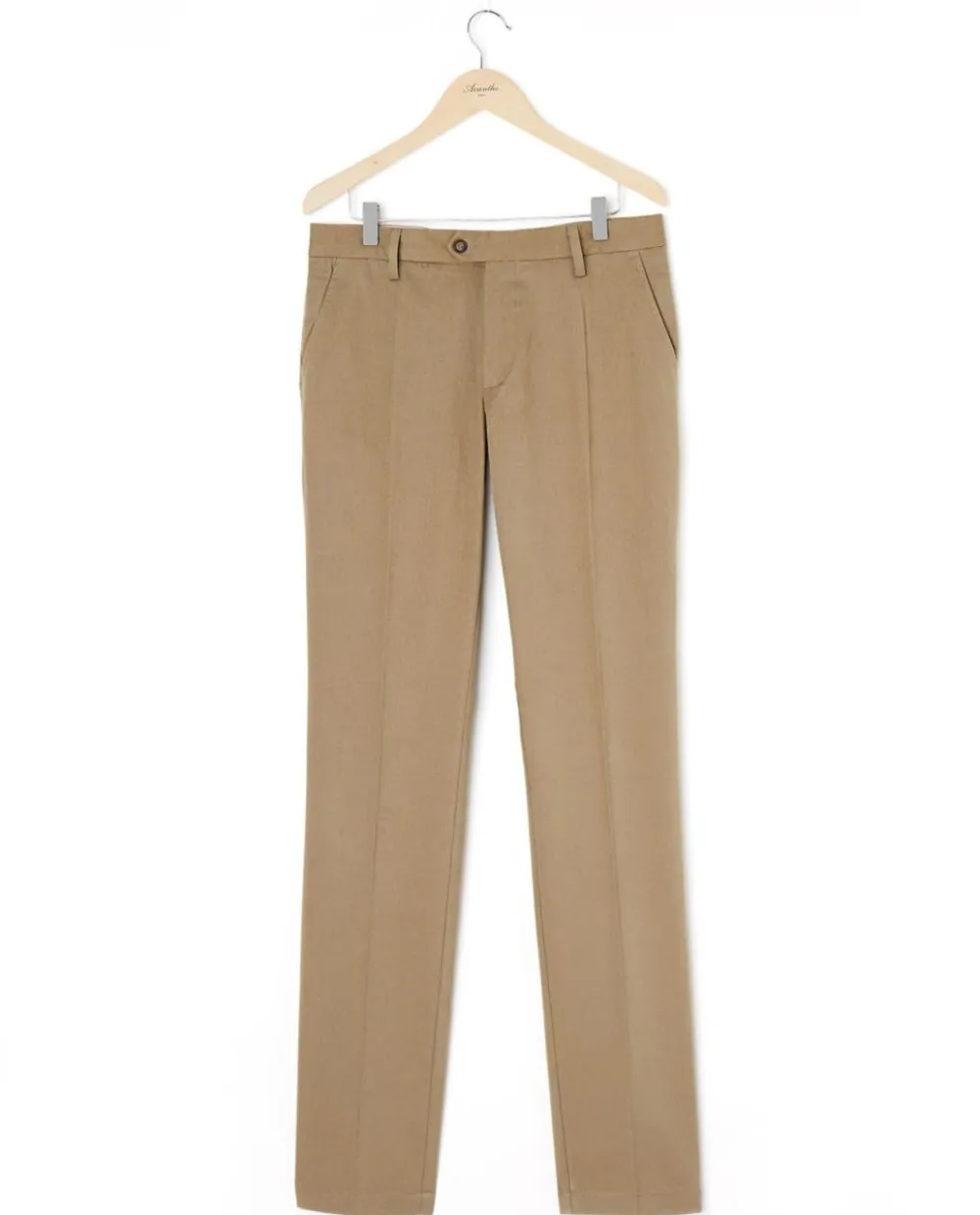 Acanthe Pantalon twill Beige Hot