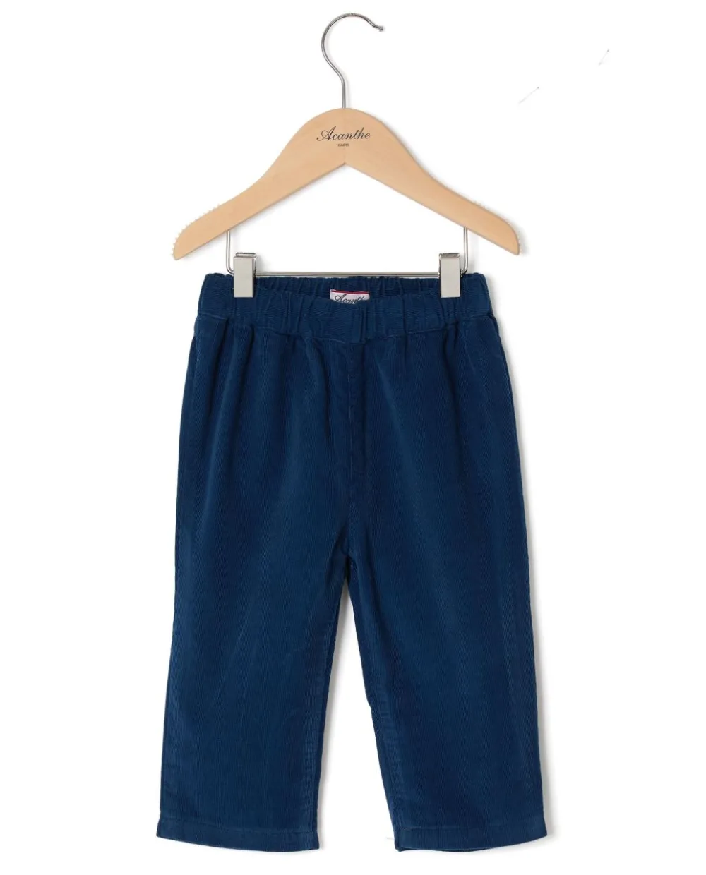 Acanthe Pantalon velours bleu foncé Bleufonce Flash Sale