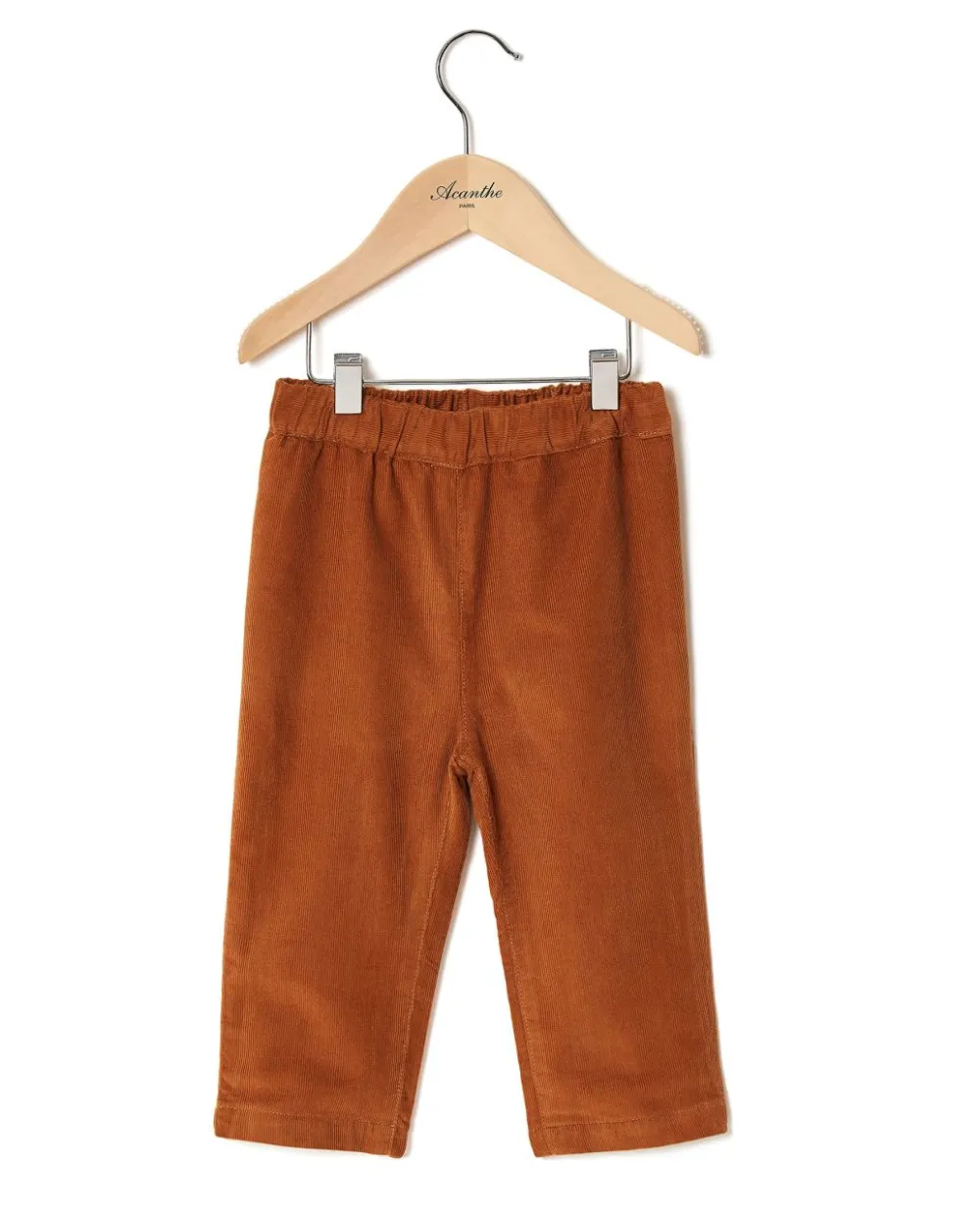 Acanthe Pantalon velours caramel Sale