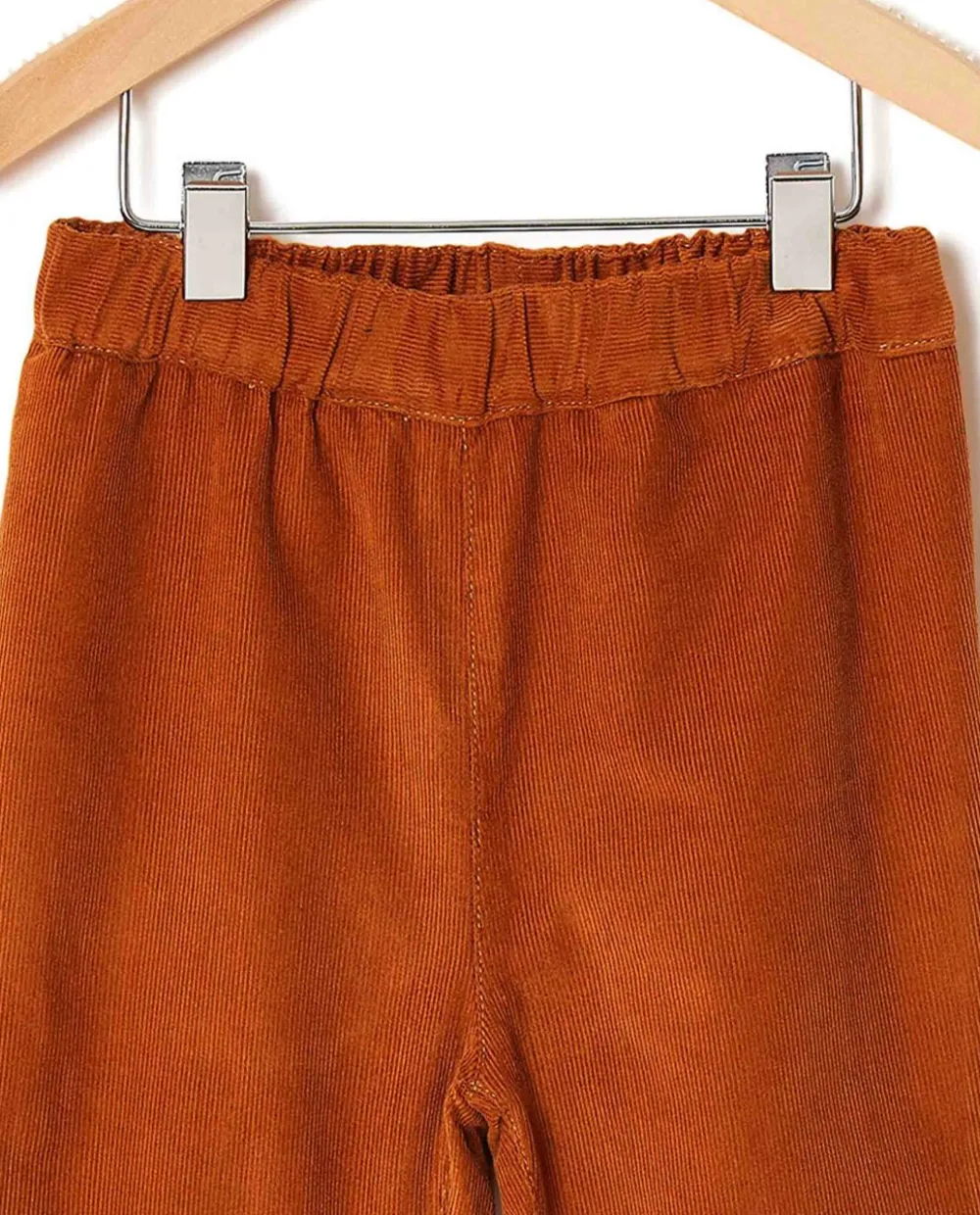 Acanthe Pantalon velours caramel Sale