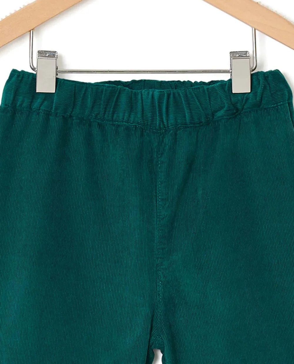 Acanthe Pantalon velours Vert Cheap